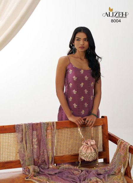 Swara By Alizeh Organza Designer Kurti With Bottom Dupatta Suppliers In India